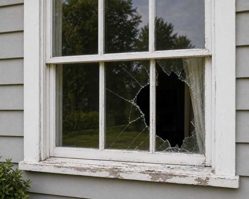 Broken Window Repair in Alpharetta, GA